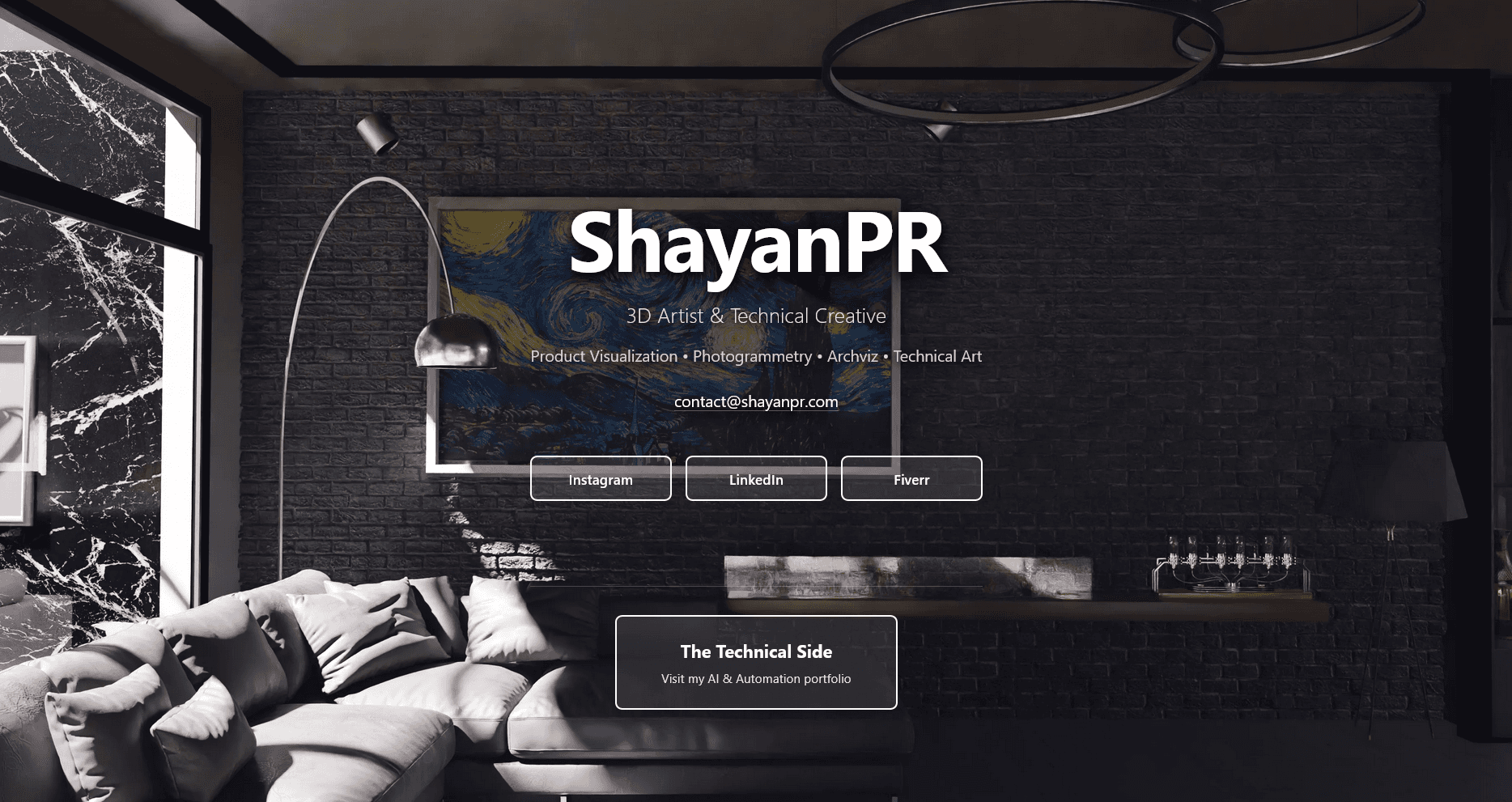 3D Portfolio Preview